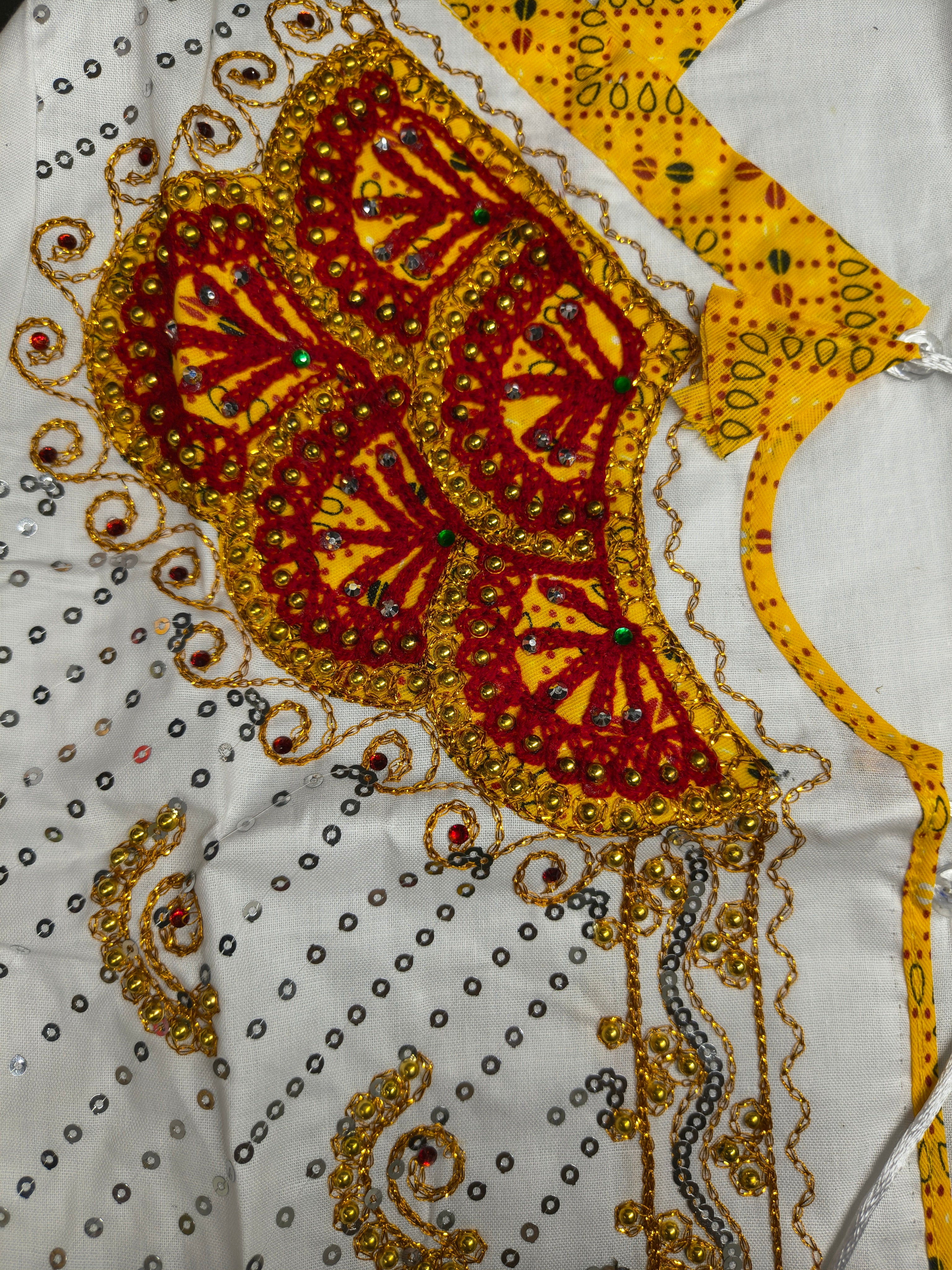 Kids Yellow White Cotton Dhoti Kurta Set