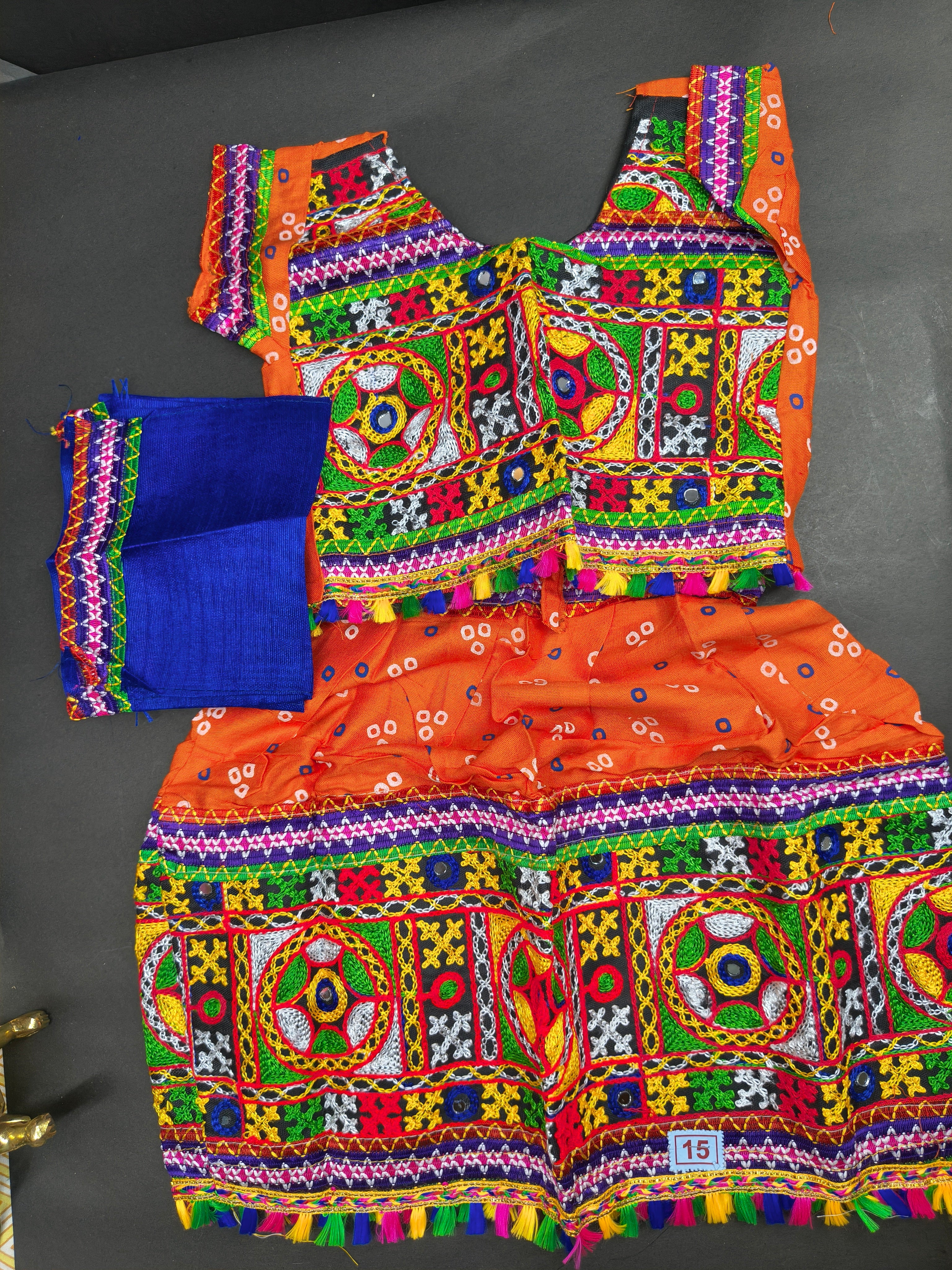 Kutchi Embroidered Garba Night Dress