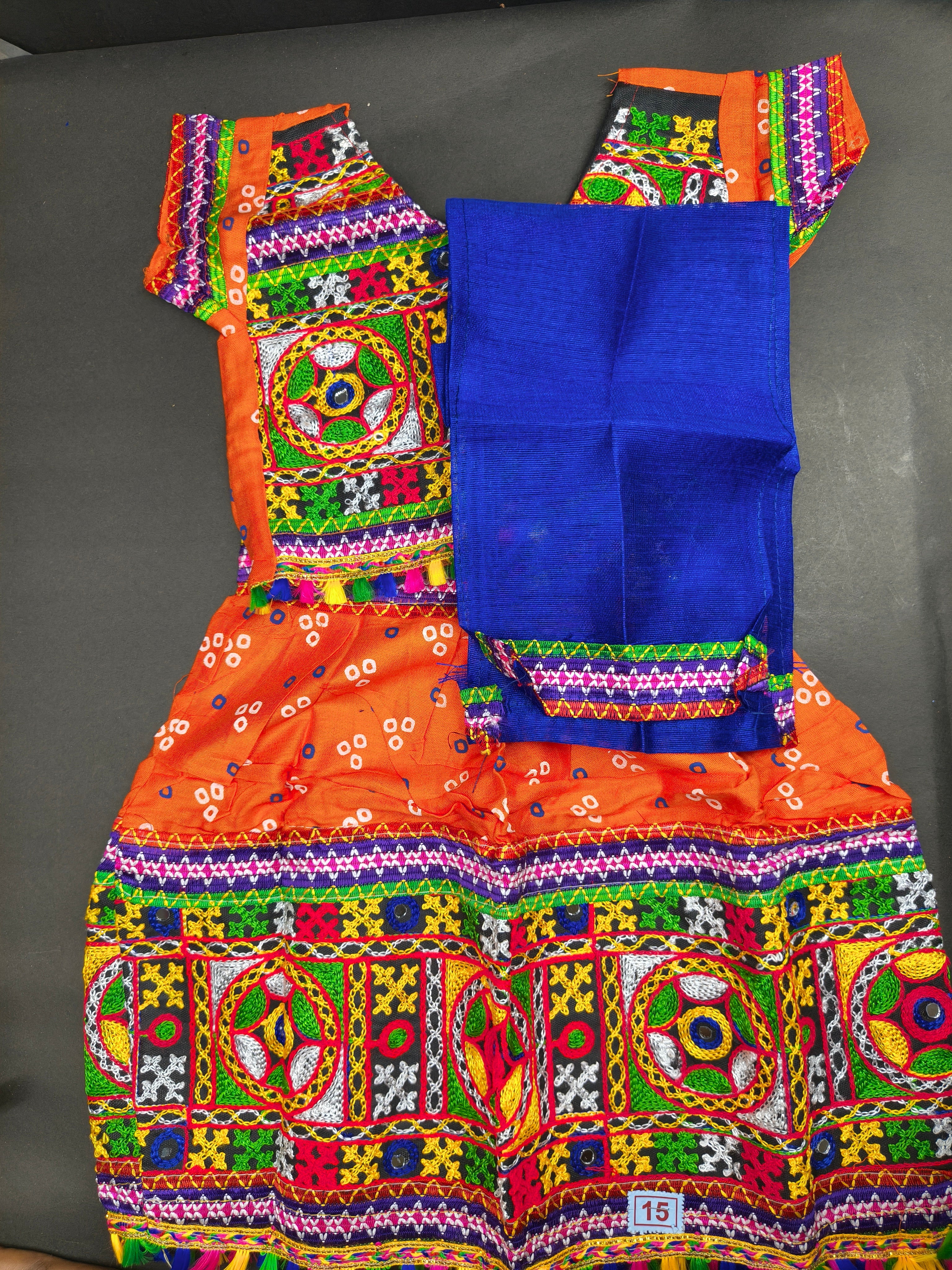 Kutchi Embroidered Garba Night Dress